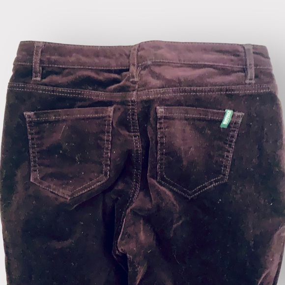 Buffalo deep purple corduroy mid-rise skinny pants size 26 - Picture 3 of 5